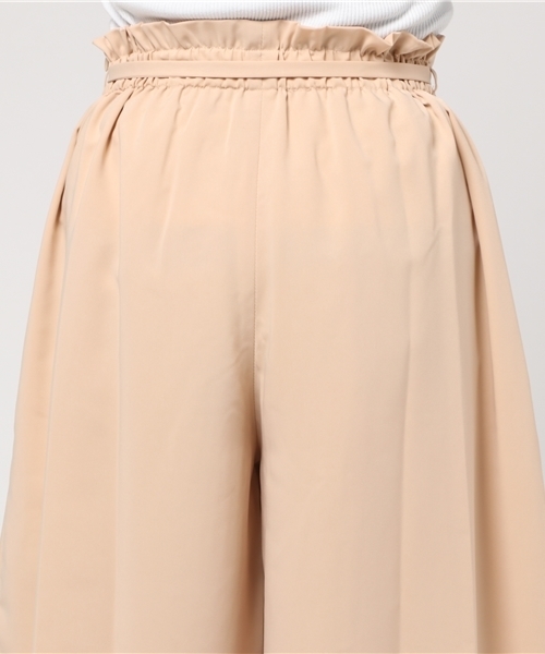 MIIA（ミーア）の「ウエストピンタックガウチョパンツ（その他パンツ・レディース・ピンク/オフホワイト/ブルー/ベージュ・FREE）」の11枚目の写真