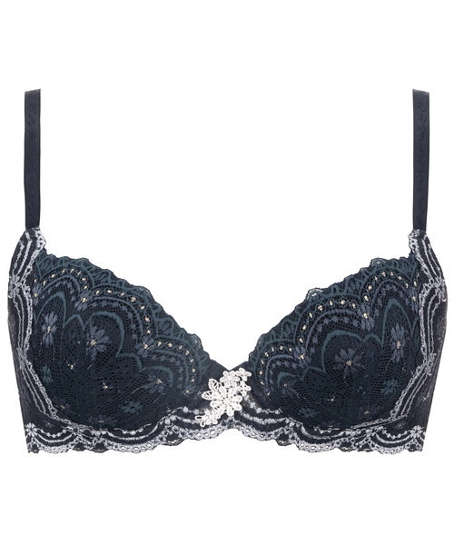 Triumph（トリンプ）の「天使のブラ スリムライン 432　ブラジャー【Bカップ】TR432 WHU（ブラジャー・レディース・グレー/ピンク・B70/B75）」の2枚目の写真