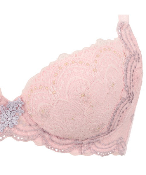 Triumph（トリンプ）の「天使のブラ スリムライン 432　ブラジャー【Bカップ】TR432 WHU（ブラジャー・レディース・グレー/ピンク・B70/B75）」の15枚目の写真