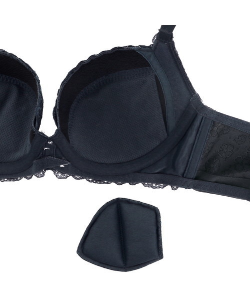 Triumph（トリンプ）の「天使のブラ スリムライン 432　ブラジャー【Bカップ】TR432 WHU（ブラジャー・レディース・グレー/ピンク・B70/B75）」の9枚目の写真