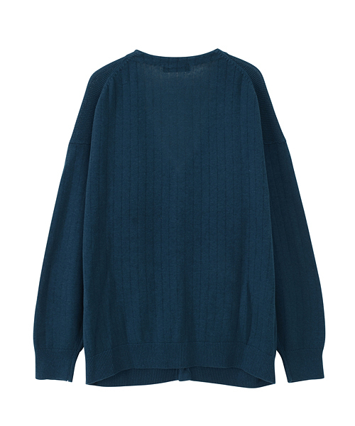 Ne-net（ネネット）の「S いぬねことりニット（ニット/セーター・レディース・グリーン/イエロー/オフホワイト・02/03）」の7枚目の写真