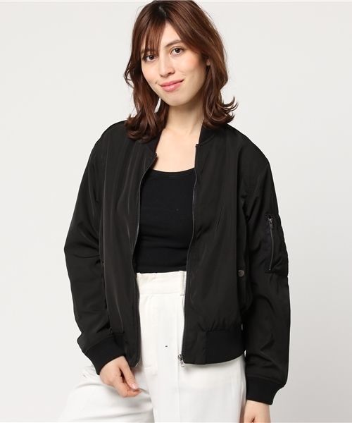 COLONY 2139（コロニートゥーワンスリーナイン）の「MA-1（MA-1・レディース・カーキ/アイボリー/ブラック・FREE）」の3枚目の写真