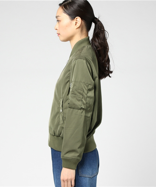 COLONY 2139（コロニートゥーワンスリーナイン）の「MA-1（MA-1・レディース・カーキ/アイボリー/ブラック・FREE）」の5枚目の写真