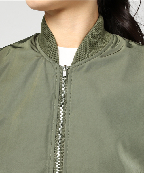 COLONY 2139（コロニートゥーワンスリーナイン）の「MA-1（MA-1・レディース・カーキ/アイボリー/ブラック・FREE）」の7枚目の写真