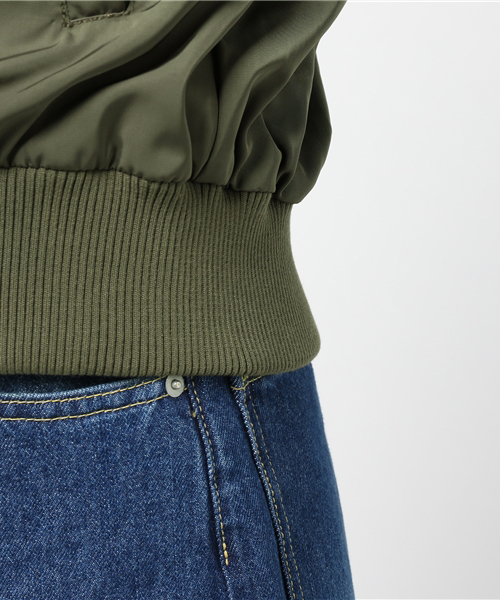 COLONY 2139（コロニートゥーワンスリーナイン）の「MA-1（MA-1・レディース・カーキ/アイボリー/ブラック・FREE）」の10枚目の写真