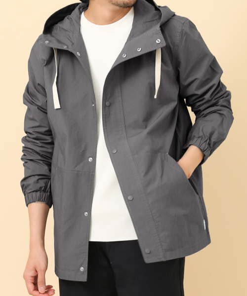 URBAN RESEARCH DOORS MENS（アーバンリサーチ ドアーズ メンズ）の「FORK＆SPOON Hooded Jacket　（その他アウター・メンズ・ベージュ/チャコールグレー/ブルー・5/4）」の2枚目の写真