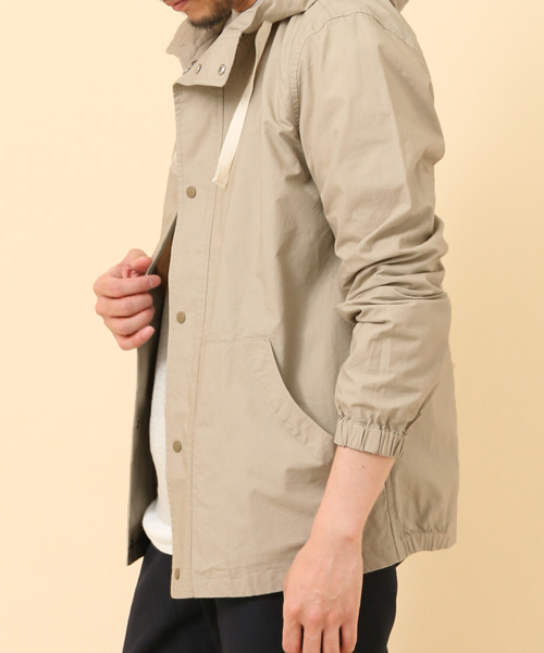 URBAN RESEARCH DOORS MENS（アーバンリサーチ ドアーズ メンズ）の「FORK＆SPOON Hooded Jacket　（その他アウター・メンズ・ベージュ/チャコールグレー/ブルー・5/4）」の6枚目の写真