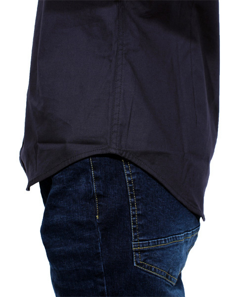 8(eight)(エイト)の「ブロード 7分袖シャツ コットン(シャツ/ブラウス・メンズ・ブラック/ホワイト/ピンク/グレー/ワイン/ネイビー・MEDIUM/LARGE/X-LARGE)」の8枚目の写真