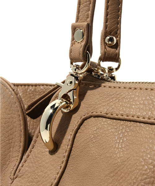 ROSE BUD（ローズバッド）の「(ROSE BUD)LEATHER FRINGE SMALL BAG 【VERY掲載】（ショルダーバッグ・レディース・ブラック/キャメル/ブラウン/レッド/ブルー/レッド系その他/ゴールド系その他/バーガンディー/アイボリー/ピンク/グリーン・ONE SIZE）」の14枚目の写真