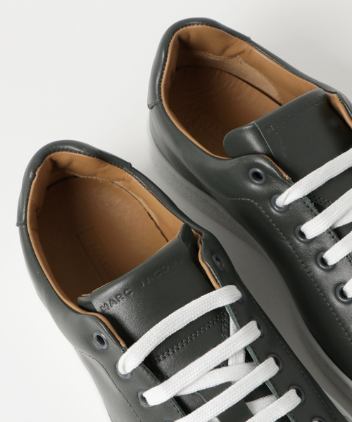 MARC JACOBS（マークジェイコブス）の「MARC JACOBS レザースニーカー WS0261 Y0709（スニーカー・メンズ・グレー/ホワイト・43/42/40/41）」の8枚目の写真