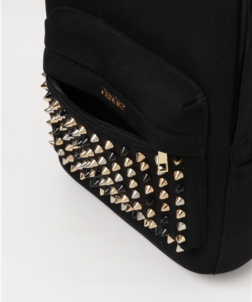 DRESSCAMP（ドレスキャンプ）の「DRESSCAMP (ドレスキャンプ)TRIANGULAR マルチスタッズバックパックリュック（バックパック/リュック・レディース・ブラック・FREE）」の4枚目の写真