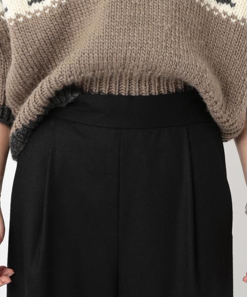 BEAUTY&YOUTH UNITED ARROWS(ビューティーアンドユースユナイテッドアローズ)の「BY∴ サキソニータックワイドパンツ ◆(その他パンツ・レディース・オフホワイト/ブラック/ダークグレー/ライトピンク/レッド・SMALL/MEDIUM/LARGE)」の19枚目の写真