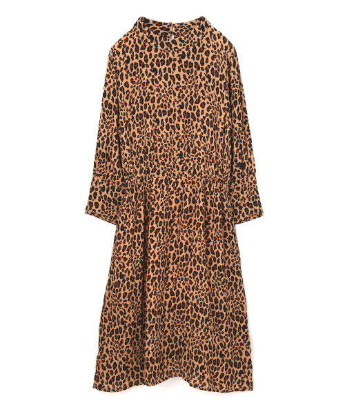 Hlaada フラーダ の Hlaada For Rose Bud レオパードロングワンピース ワンピース Wear