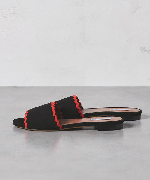 UNITED ARROWS フラットサンダル UNITED ARROWS 「UNITED ARROWS」 フラットサンダル 37 ブラック