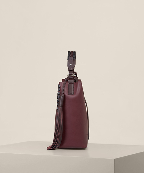ALLSAINTS(オールセインツ)の「KEPI SHOULDER BAG | 2WAYショルダーバッグ(ショルダーバッグ・レディース・ブラック/レッド・ONE SIZE)」の15枚目の写真