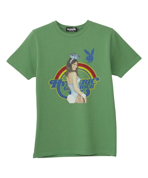 HYSTERIC GLAMOUR（ヒステリックグラマー）の「HYS BUNNY プリント Tシャツ（Tシャツ/カットソー・メンズ・ホワイト/グリーン/ブラック・X-LARGE/LARGE/SMALL/MEDIUM）」の3枚目の写真