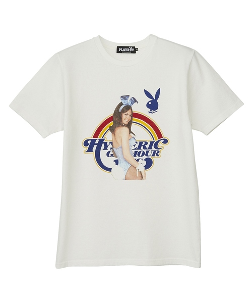 HYSTERIC GLAMOUR（ヒステリックグラマー）の「HYS BUNNY プリント Tシャツ（Tシャツ/カットソー・メンズ・ホワイト/グリーン/ブラック・X-LARGE/LARGE/SMALL/MEDIUM）」の7枚目の写真