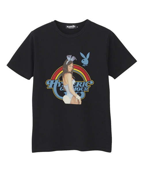HYSTERIC GLAMOUR（ヒステリックグラマー）の「HYS BUNNY プリント Tシャツ（Tシャツ/カットソー・メンズ・ホワイト/グリーン/ブラック・X-LARGE/LARGE/SMALL/MEDIUM）」の4枚目の写真