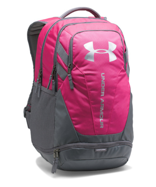 UNDER ARMOUR(アンダーアーマー)の「メンズ バックパック / ハッスル3 0(バックパック/リュック・メンズ・ブラック/ネイビー/グレー/ピンク/インディゴブルー/カモフラージュ/グレー系カモフラージュ・ONESIZE)」の5枚目の写真