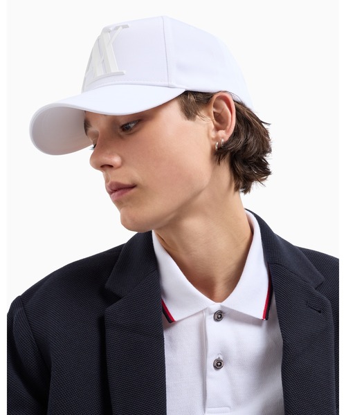 VIP【関税送料無料】希少 EMPORIO ARMANI HAT ARMANI EXCHANGE キャップ 帽子 「A|X アルマーニ