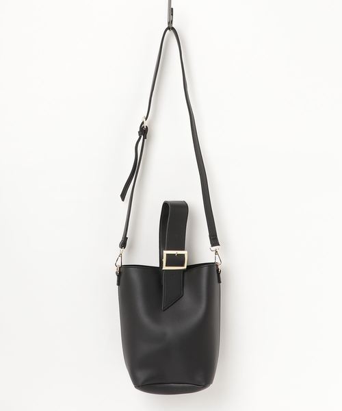 AMERICAN HOLIC（アメリカンホリック）の「2WAYバケツバッグ（ショルダーバッグ・レディース・ホワイト/ブラック/グレー・FREE）」の10枚目の写真