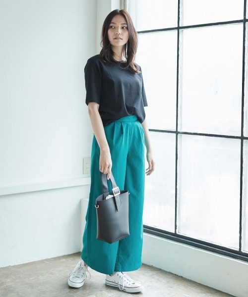 AMERICAN HOLIC（アメリカンホリック）の「2WAYバケツバッグ（ショルダーバッグ・レディース・ホワイト/ブラック/グレー・FREE）」の11枚目の写真