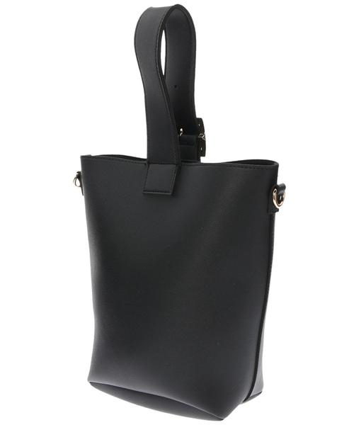 AMERICAN HOLIC（アメリカンホリック）の「2WAYバケツバッグ（ショルダーバッグ・レディース・ホワイト/ブラック/グレー・FREE）」の18枚目の写真