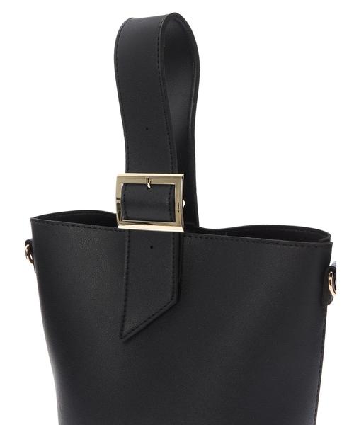 AMERICAN HOLIC（アメリカンホリック）の「2WAYバケツバッグ（ショルダーバッグ・レディース・ホワイト/ブラック/グレー・FREE）」の16枚目の写真