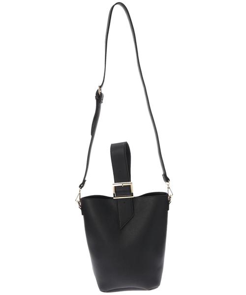 AMERICAN HOLIC（アメリカンホリック）の「2WAYバケツバッグ（ショルダーバッグ・レディース・ホワイト/ブラック/グレー・FREE）」の15枚目の写真