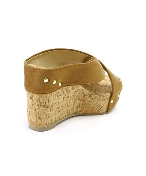 NATURAL BEAUTY BASIC(ナチュラルビューティーベーシック)の「クロスコルクミュール(サンダル・レディース・ホワイト/ベージュ系その他/ピンク・LARGE/MEDIUM/SMALL)」の13枚目の写真