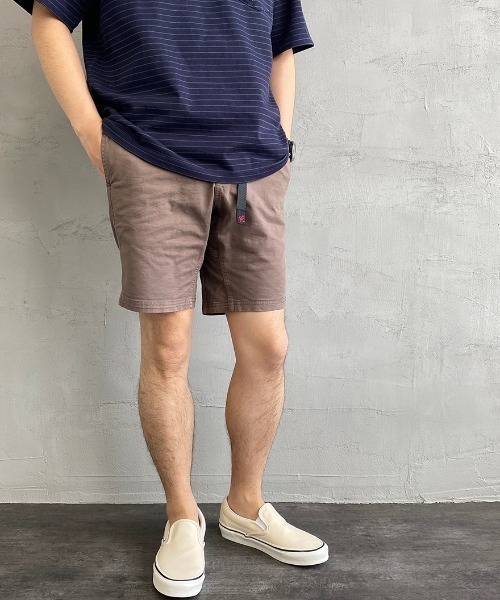 Gramicci（グラミチ）の「[GRAMICCI/グラミチ] ニューナローショーツ NN-SHORTS（その他パンツ・メンズ・ベージュ/ネイビー/ブラック/ブルー/ブラウン/オリーブ/マスタード/ライトグレー/パープル/グレー/ピンク/ロイヤルブルー/ライトグリーン/レッド/ダークグリーン/ライトブラウン/グレイッシュベージュ・S/L/M/XL）」の6枚目の写真