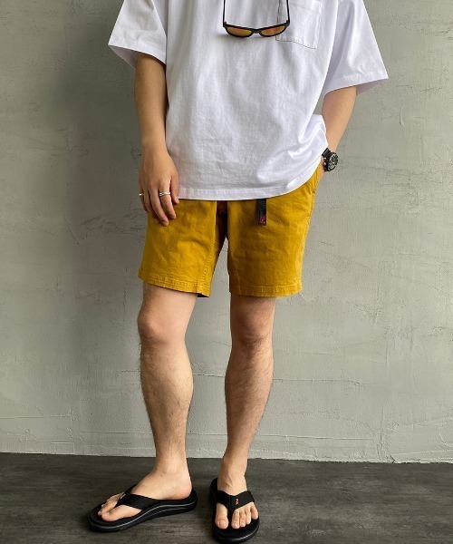 Gramicci（グラミチ）の「[GRAMICCI/グラミチ] ニューナローショーツ NN-SHORTS（その他パンツ・メンズ・ベージュ/ネイビー/ブラック/ブルー/ブラウン/オリーブ/マスタード/ライトグレー/パープル/グレー/ピンク/ロイヤルブルー/ライトグリーン/レッド/ダークグリーン/ライトブラウン/グレイッシュベージュ・S/L/M/XL）」の15枚目の写真