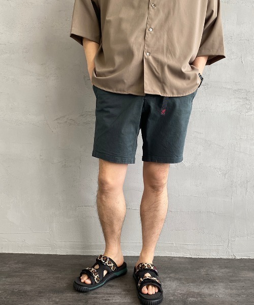 Gramicci（グラミチ）の「[GRAMICCI/グラミチ] ニューナローショーツ NN-SHORTS（その他パンツ・メンズ・ベージュ/ネイビー/ブラック/ブルー/ブラウン/オリーブ/マスタード/ライトグレー/パープル/グレー/ピンク/ロイヤルブルー/ライトグリーン/レッド/ダークグリーン/ライトブラウン/グレイッシュベージュ・S/L/M/XL）」の8枚目の写真