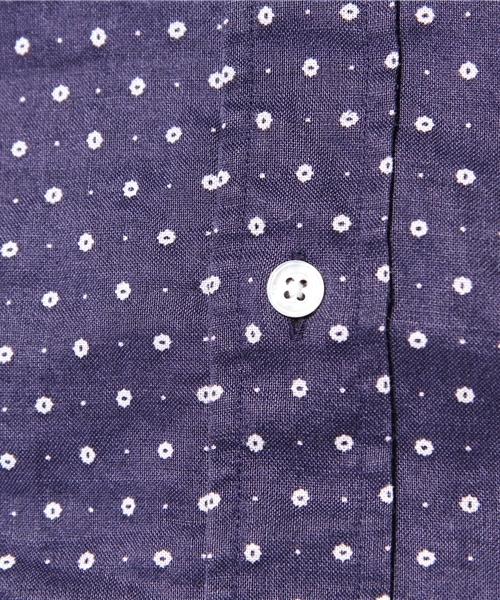 BEAUTY&YOUTH UNITED ARROWS（ビューティーアンドユースユナイテッドアローズ）の「BY ラミー/プリント ボタンダウンシャツ(Regular)◆§5（シャツ/ブラウス・メンズ・オフホワイト/マスタード/ネイビー・X-SMALL/SMALL/MEDIUM/LARGE/X-LARGE）」の11枚目の写真