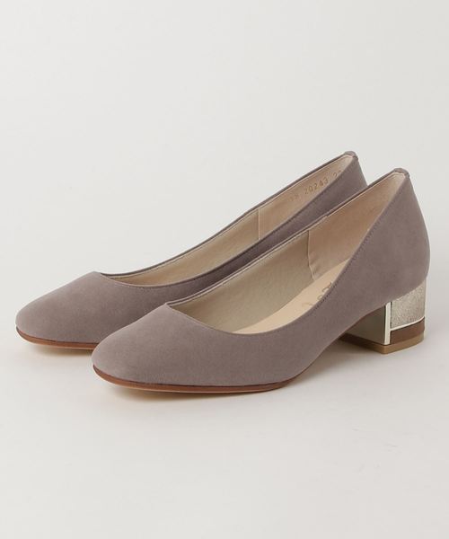 LE TALON（ルタロン）の「4cmスクエアハイショクヒールパンプス◆（パンプス・レディース・ブラック/ベージュ/ネイビー/ピンク/バーガンディー/ボルドー/ベージュ系その他/ブラック系その他・22cm/22.5cm/23cm/23.5cm/24cm/24.5cm/25cm）」の4枚目の写真