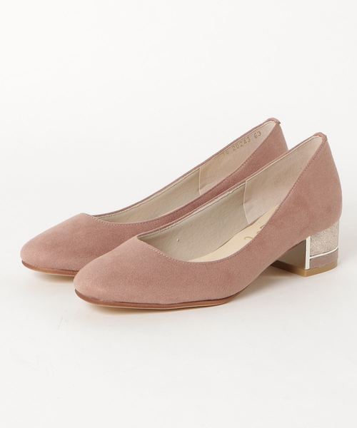 LE TALON（ルタロン）の「4cmスクエアハイショクヒールパンプス◆（パンプス・レディース・ブラック/ベージュ/ネイビー/ピンク/バーガンディー/ボルドー/ベージュ系その他/ブラック系その他・22cm/22.5cm/23cm/23.5cm/24cm/24.5cm/25cm）」の6枚目の写真