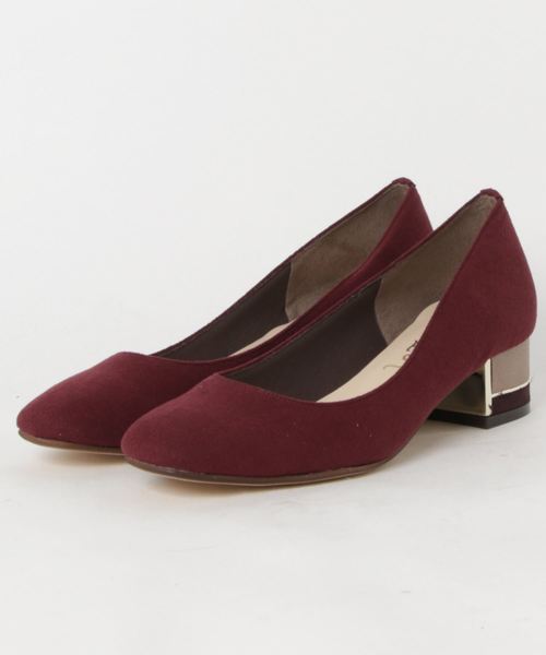 LE TALON（ルタロン）の「4cmスクエアハイショクヒールパンプス◆（パンプス・レディース・ブラック/ベージュ/ネイビー/ピンク/バーガンディー/ボルドー/ベージュ系その他/ブラック系その他・22cm/22.5cm/23cm/23.5cm/24cm/24.5cm/25cm）」の7枚目の写真