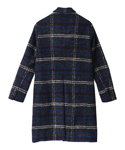 NO ID.（ノーアイディ）の「mj5955-チェックチェスターコート