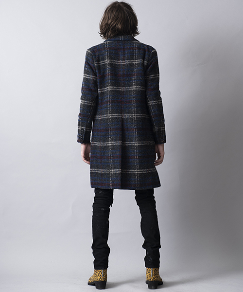 NO ID.（ノーアイディ）の「mj5955-チェックチェスターコート