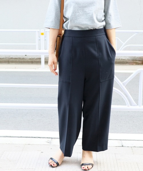 セール】ジョーゼットクロップドパンツ◇（その他パンツ）｜IENA