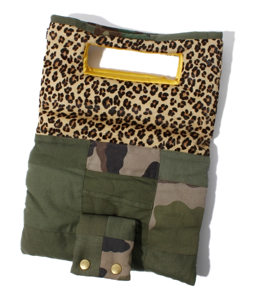Free Peddler Market(フリーペドラーマーケット)の「【U.C.TILE】UC-CLUTCH BAG doubled leopard(クラッチバッグ・レディース・A・FREE)」の5枚目の写真