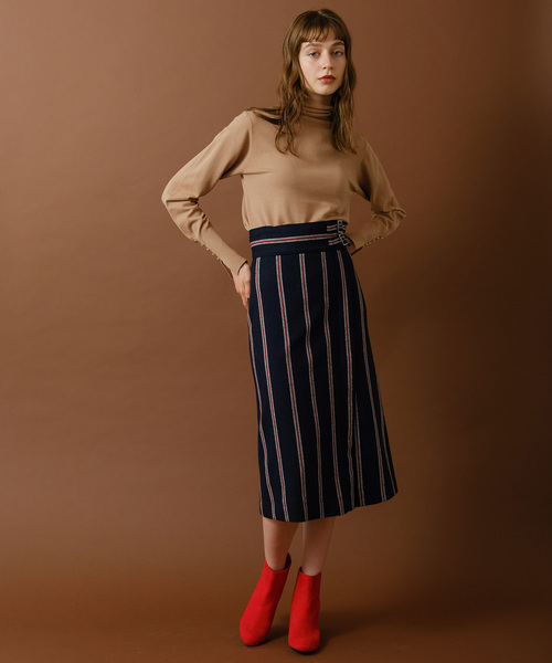 TWEED WRAP SKIRT /ツィードラップスカート