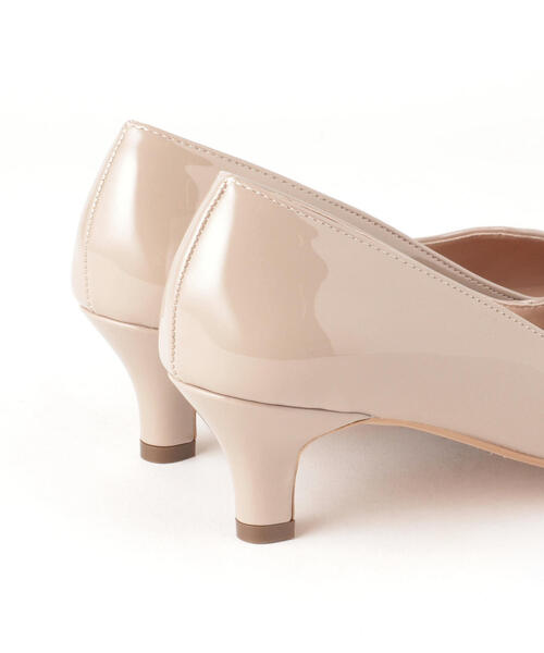 BEAUTY&YOUTH UNITED ARROWS（ビューティーアンドユースユナイテッドアローズ）の「BY フェイクレザーエナメルパンプス ◆（パンプス・レディース・ブラック/ベージュ・38/36/37/35h/36h/37h）」の5枚目の写真