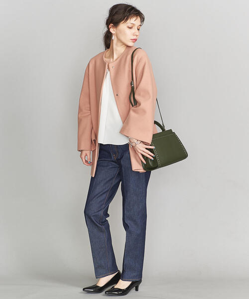 BEAUTY&YOUTH UNITED ARROWS（ビューティーアンドユースユナイテッドアローズ）の「BY フェイクレザーエナメルパンプス ◆（パンプス・レディース・ブラック/ベージュ・38/36/37/35h/36h/37h）」の4枚目の写真