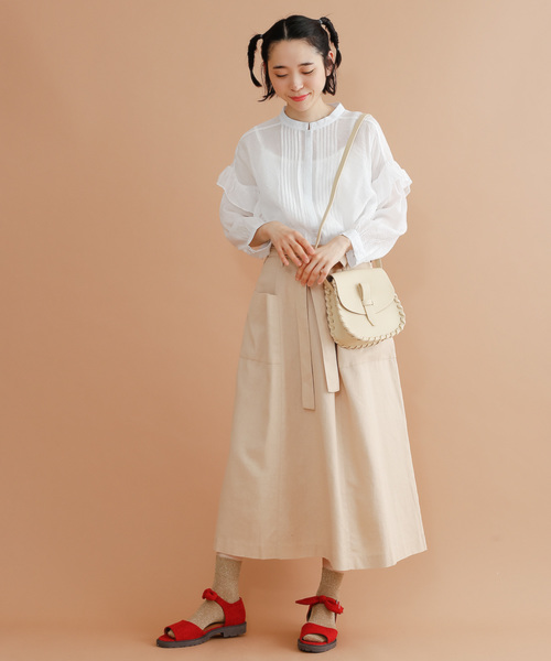 MERLOT（メルロー）の「２WAYウエスタンショルダーバッグ3141（ショルダーバッグ・レディース・ブラック/ベージュ/アイボリー・FREE）」の7枚目の写真