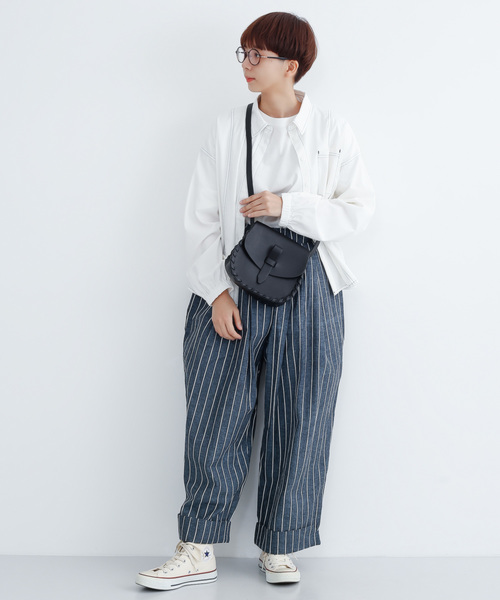 MERLOT（メルロー）の「２WAYウエスタンショルダーバッグ3141（ショルダーバッグ・レディース・ブラック/ベージュ/アイボリー・FREE）」の8枚目の写真