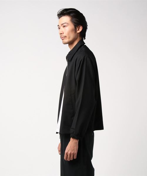 WEGO（ウィゴー）の「WEGO/ストレッチスウィングトップ（ブルゾン・メンズ・ブラック/パープル・LARGE/MEDIUM）」の3枚目の写真