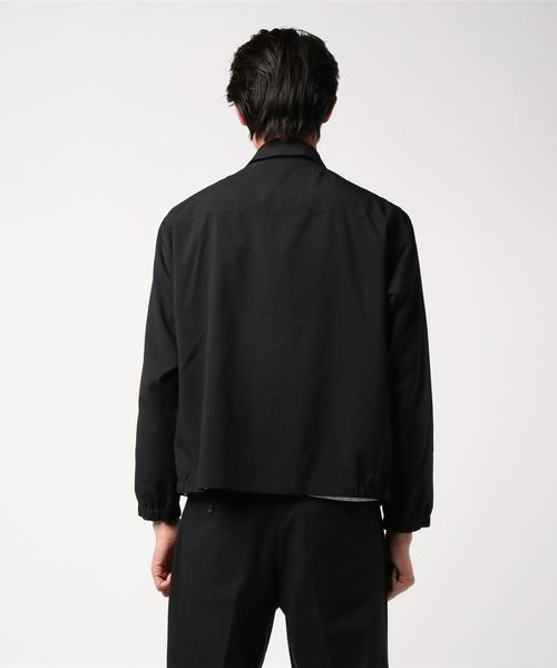 WEGO（ウィゴー）の「WEGO/ストレッチスウィングトップ（ブルゾン・メンズ・ブラック/パープル・LARGE/MEDIUM）」の4枚目の写真