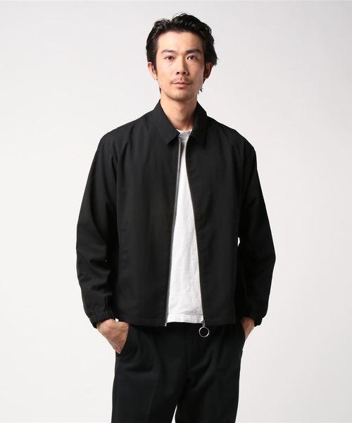 WEGO（ウィゴー）の「WEGO/ストレッチスウィングトップ（ブルゾン・メンズ・ブラック/パープル・LARGE/MEDIUM）」の9枚目の写真