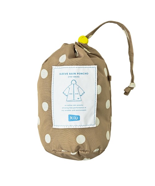 リフレクター付き キッズ スリーブレインポンチョ for kids【A